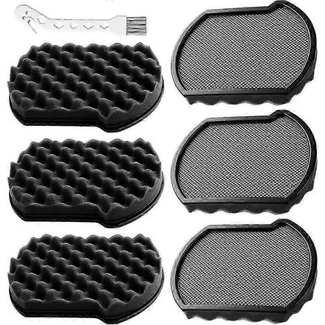 Ensemble de 6 filtres pour aspirateur sans sac série 6, compatible avec les cartouches filtrantes pour bac à poussière d'aspirateur BGC41X36 (1/5)