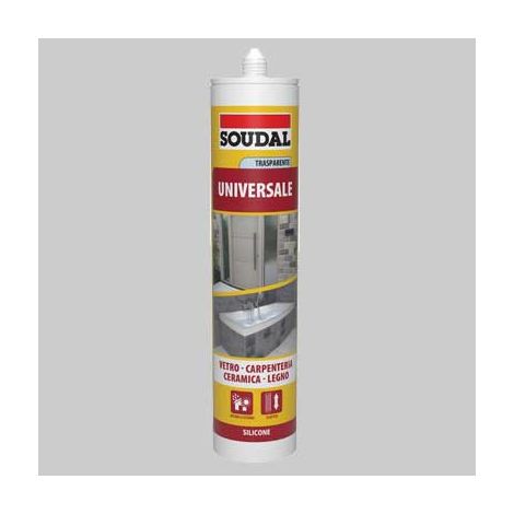 SILICONE UNIVERSALE SOUDAL  Bianco     SOUDAL