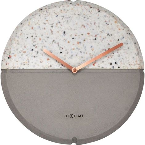 NeXtime 3516 Uhr de Tisch- oder Wanduhr de quartz Circle Grey