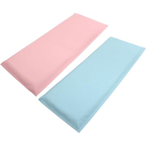 2pièces Panneau Mural Anti-collision Pour Garçon Fille Protection De Chevet Autocollant De Bordure Murale Pour Chambre Garçon Fille Et Salon (1/5)