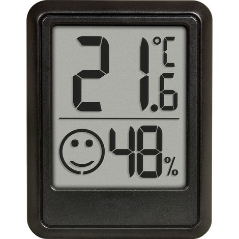 TFA Dostmann  Hygrometer Schwarz 30.5060.01