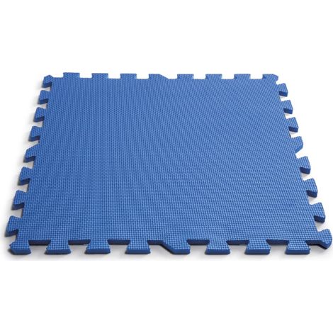 8 pcs Pool Floor Protectors 50x50 cm Blue INTEX