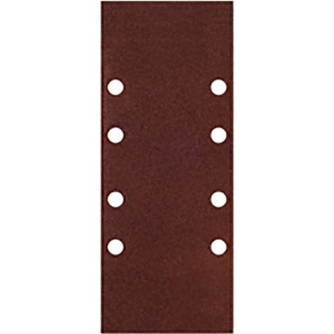 PG - 10 FOGLI ABRASIVI VELCRO FO 93X230MM GR 80