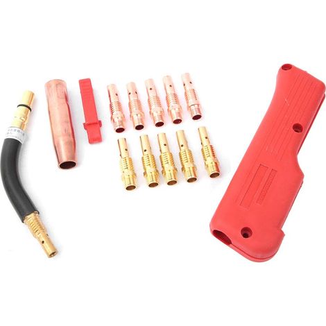 Pour torche de soudage MIG MAG 200A, support de pointe, col de cygne, bouclier, coque de pistolet, ensemble (pointe de protection Panasonic 20 (1/5)