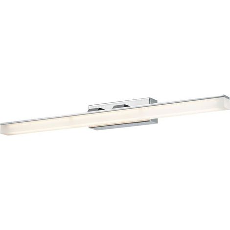 Italux Topico - Moderne LED Wandleuchte Chrom, Warmweiß 3000K 840lm
