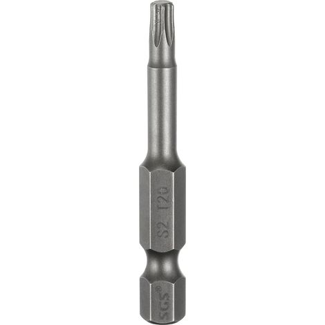 T20 Embout Tournevis À Tête Torx 1/4" Tige Hexagonale Acier S2 (1/5)