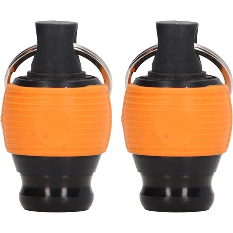 Lot de 2 porte-embouts de tournevis à fixation rapide et résistants à l'usure, pour outils de 6,35 mm (1/4 po) de diamètre, jaune (1/5)