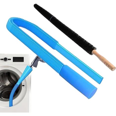 Kit per la pulizia dell'asciugatrice  Manico telescopico rapido con adattatore, kit per la pulizia dell'asciugatrice per casa, dormitorio, hotel, ristorante e appartamento in affitto (1/5)
