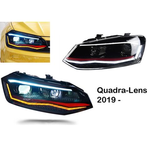 2x Feux avant LED VW POLO AW 2018 à 2021 - GTI Facelift Quadri-LED - Plug&Play (1/5)