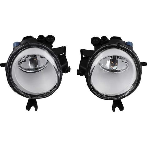 Paar Nebelscheinwerfer mit Halogenlampen für Porsche Cayenne 2008-2010 (Referenzen 95563116501 und 95563116601). (1/5)