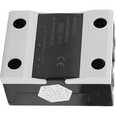 Relais statique BRM-80LA SSR avec tube lumineux LED ignifugé pour composants électroniques (1/5)