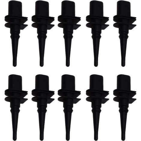 10 capteurs de température d'air extérieur noirs (avant, arrière, gauche, droite) pour BMW Série 1, 6 et 7 E46 E90 E91 E39 E60 E63 E38 (1/5)