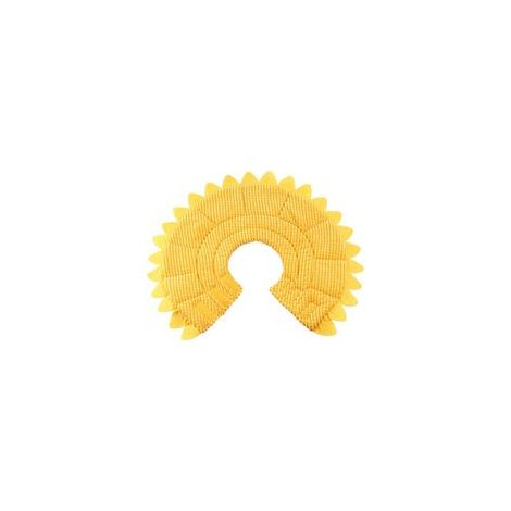 Collerette de récupération confortable pour chien et chat, motif tournesol, jaune, taille S – (1/5)