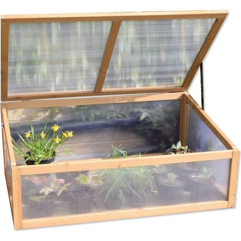 Serre en bois 1000 x 660 x 400 mm (1/4)
