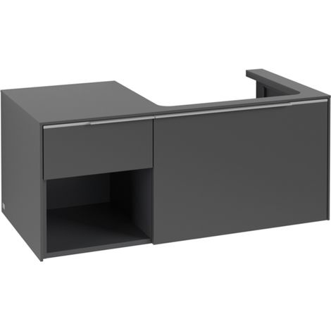 Villeroy & Boch Subway 3.0 Waschbeckenunterschrank, 2 Auszüge, (1/2)