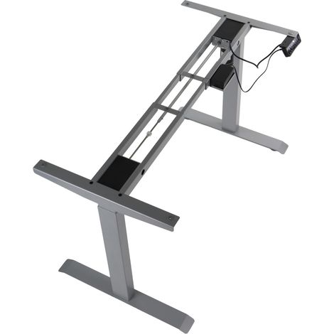 Struttura per scrivania o tavolo con regolazione elettrica dell'altezza UT01N-2T GRIGIO (1/5)
