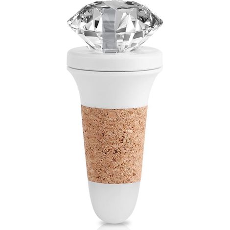 Veilleuse LED en forme de bouchon de bouteille de vin, rechargeable par USB, sans fil, pour décoration de mariage ou de fête. (1/5)