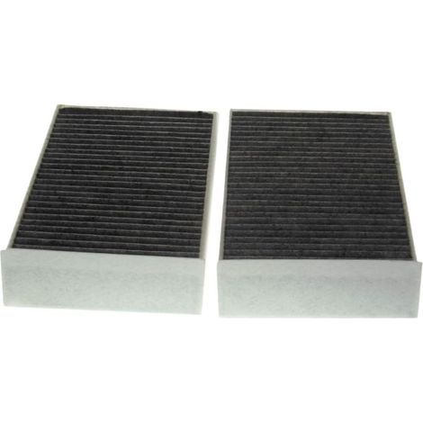 Cabin air filter, activated carbon, 233x115x32mm, for BMW and Mini (1/4)