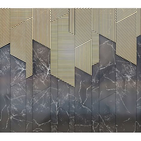 Papier peint panoramique - Élégant - 362 cm x 320 cm (1/2)