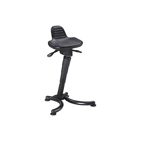 Taburete de apoyo  asiento plano con respaldo alargado  ajuste (1/5)