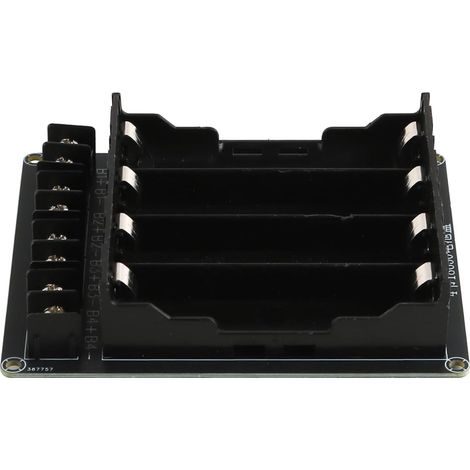 Boîtier de Batterie série-parallèle à 4 cellules, boîtier de Batterie DIY, Support de Batterie sans Soudure, boîtiers de Banque d'alimentation pour Batterie 18650 (1/5)