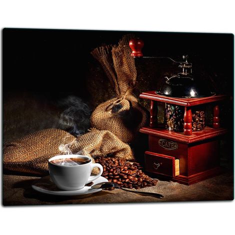 Glasschneidebrett 52x40 Kaffee (1/5)