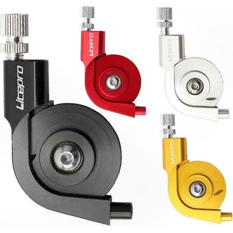 V-Bremse auf Aluminium-Bremssattel-Adapter für Falträder, schwarzes Umrüstzubehör für Radfahrer (1/4)