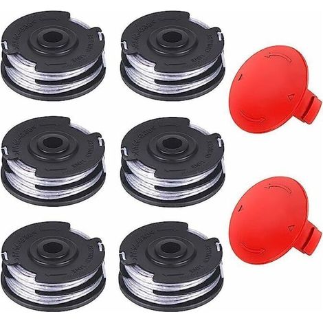 Bobines de rechange pour tondeuses à gazon, BOSCH-Mower Accessories , Ø1.65mm 6.1m bobines de rechange pour modèles : ART 30-36 Ll, AdvancedGrassCut36, ART 24, ART 27, ART 30, ART24+, ART27+, ART30+, (1/4)