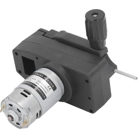Dévidoir de fil de soudage en laiton et ABS, silencieux, pour fil à souder de 0,6 à 1,0 mm, moteur, 24 V CC (1/4)