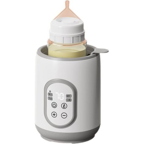 Chauffe Biberon, Chauffe Biberon Bébé Électrique Rapide pour Lait Maternel ou Formule Technologie de Bain-marie, Arrêt Automatique Sans BPA Stérilisateur (1/5)