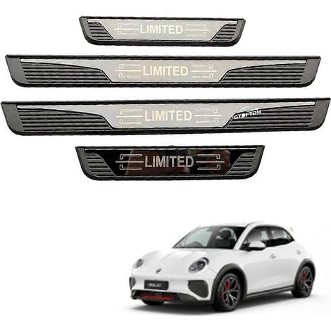 Plaque de seuil de porte pour Ora GT 2024 2025 Accessoires auto Protection anti-éraflures Panneaux de protection des pieds 4 pièces ( ) (1/5)