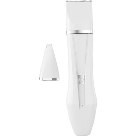 Tondeuse à pattes multifonctions pour animaux de compagnie, rechargeable et étanche, avec écran numérique et design professionnel. Convient aux chiens et aux chats. Couleurs vives et blanches.-AquaFor (1/5)
