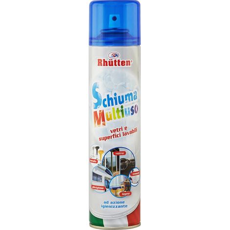DETERGENTE AD AZIONE IGIENIZZANTE PER VETRI AUTO 400 ML SPRAY SET 5 PEZZI - RHUTTEN (1/5)