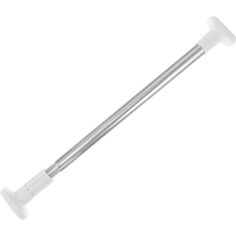 Tringle télescopique sans perforation, tringle à linge, tringle à rideau, tringle à rideau de douche de salle de bain  rétractable jusqu'à 80 cm , (1/5)