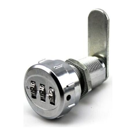 [JAMAIS UTILISÉ]Serrure à Code Serrure codée d'armoires de Tiroirnumérique Mécanique Code à Combinaison 3 Chiffres en Alliage de Zinc pour Armoire Placard Tiroir Boîte Aux Lettres( Wooden Wardrobe)