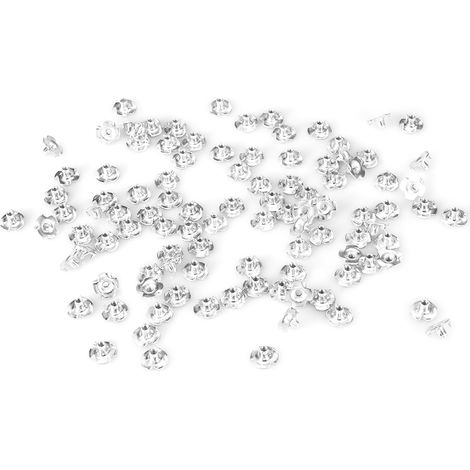 Écrous En T À 4 Pointes - Acier Carbone M3x6 - Pour Meubles En Bois Et Panneaux De Particules - Lot De 100 Pièces (1/5)