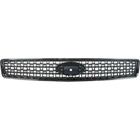 Grille de calandre avant noire avec contour chromé Ford Fusion phase 2 depuis 2005