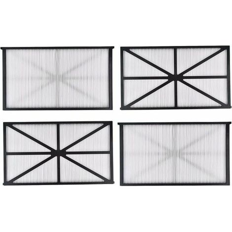 4 pièces RCX70101 Kit de Recharge de Cartouche filtrante pour Hayward Robotic AquaVaC TigerShark SharkVac pour Maytronics aspirateurs de Piscine (1/5)
