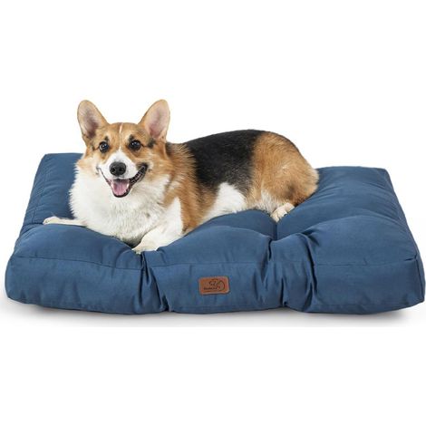 Hundekissen 76x50cm Hundebett dunkelblau L 76 x B 50 x H 10 cm (1/5)