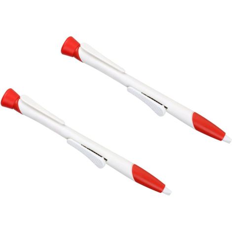 Tire-tique pour animaux de compagnie, lot de 2, blanc Plastique, facile à utiliser, pour retirer les parasites, accessoire pour chiens et chats (1/5)