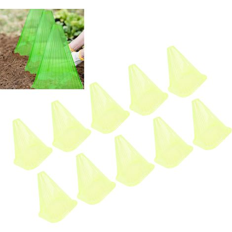 Cloche de Protection pour Plantes – 20 Pièces Couverture Transparente en Plastique PP Réutilisable – Anti-Soleil Gel Escargots (1/5)