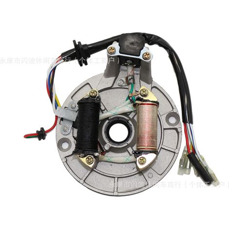 Bobine de stator d'allumage pour moto tout-terrain Jialing JH70 90 110 cm³ (48Q) (1/5)
