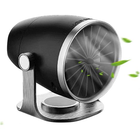 Radiateur - Chauffage avec rotation 360 degrés - Désembuage silencieux pour voiture et pare-brise - Pour camion, SUV, RV, pickup, scooter, chariot de golf, tricycles, camping hiver (1/5)