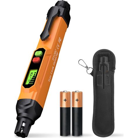 Rilevatore di fughe di gas: rilevatore di gas propano e naturale con allarme acustico e visivo – Campo di rilevamento: da 50 a 5.000 ppm (16,5 x 2 x 2,5 cm) (1/5)