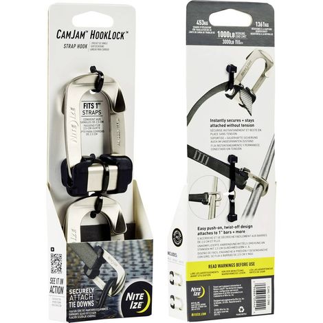 NITE Ize NI-CJHL-11-2R8 Sangle de serrage double (L x l x H) 107 x 49.3 x 28.2 mm