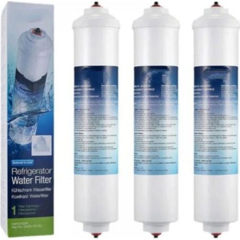 Filtro acqua originale Ulisem DA29-10105J, confezione da 3 - Ricambi per frigorifero - Compatibile con R (1/5)