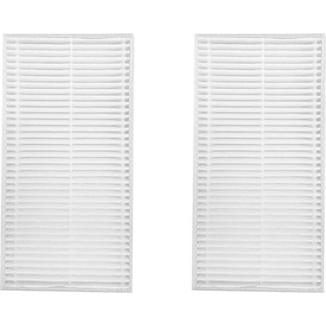 Pack of 2 replacement HEPA filters for robot vacuum cleaner compatible with Eureka E10S sweeper (1/4)