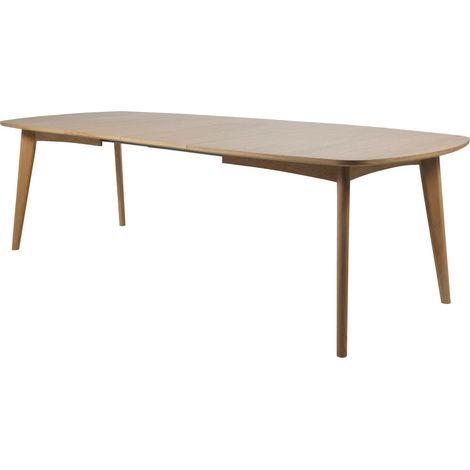 Mesa Norsica Elmdome 104 , 76x102x180cm, Alargamiento, Chapa de madera natural, Madera (1/5)