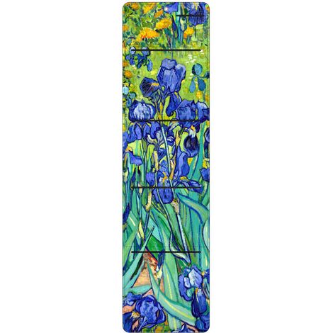 Organizer da parete in feltro Bertoni Irises 25×95 cm - antracite, stampa HD, tasche, decorativo e pratico (1/5)