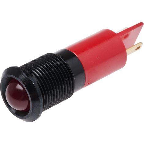 Voyant LED clignotante Rouge RS PRO, dia. 14mm, 12V c.c. ( Prix pour 1 )
